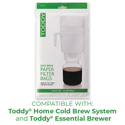 Toddy® OS Paper Filter Bags For Home Cold Brew Kit